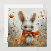 Happy Bunnies: lachende notities 🐰🐇digitaal (Voorkant / Achterkant)