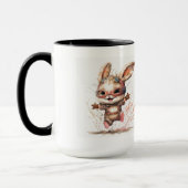 Happy Bunny Combo Mok, 15 oz Mok (Links)