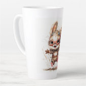 Happy Bunny Latte Mug (Angle gauche)
