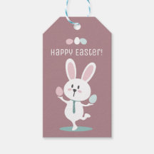 Happy Bunny Paascadeau Label