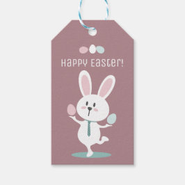 Happy Bunny Paascadeau Label Cadeaulabel