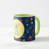 Happy Bunny Pastel Mug - Cute Rabbit Ceramic (Devant droit)