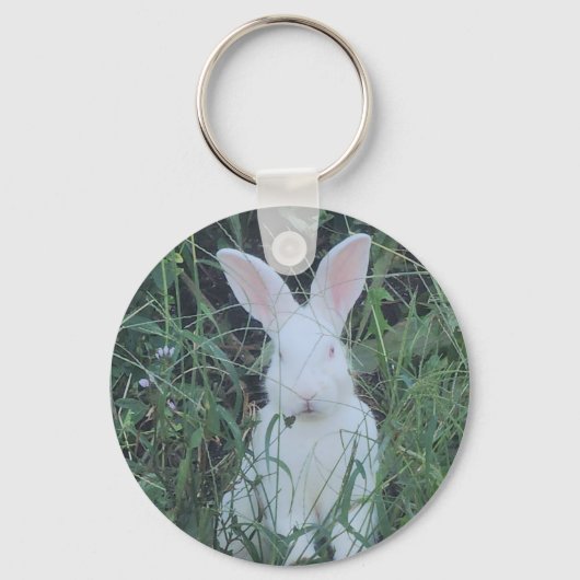 Happy Bunny Sleutelhanger (Achterkant)