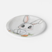 Happy Bunny Smiles Paper Bord (Gekanteld)