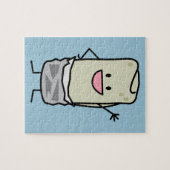 Happy Burrito Waving Hallo Legpuzzel (Horizontaal)