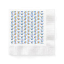 Happy Butterfly Baby shower Papieren servetten