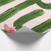 Happy Cacti-verpakkingspapier Cadeaupapier (Hoek)