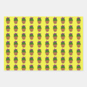 Happy Cacti Wrapping paper (Voorkant 2)