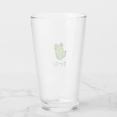 Happy Cactus Glas (Achterkant)