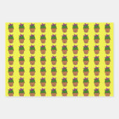 Happy Cactus papier d'enveloppement (Devant 2)