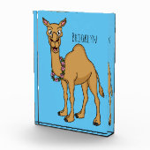 Happy camel cartoon illustratie fotoblokken (Rechts)