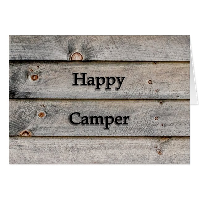 Happy Camper (Devant horizontal)
