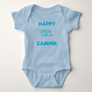 Happy Camper - Baby één stukje lichaamsuitrusting Romper