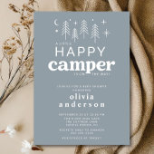 Happy Camper Baby shower Uitnodiging