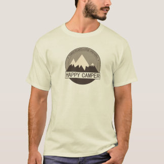 Happy Camper Badge T-shirt