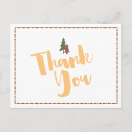 Happy Camper Bedankt Briefkaart