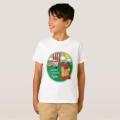 Happy Camper Beer T-shirt (Voorkant volledig)
