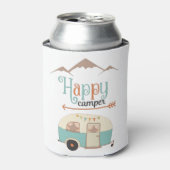 HAPPY CAMPER BLIKJESKOELER (Blikje Voorkant)
