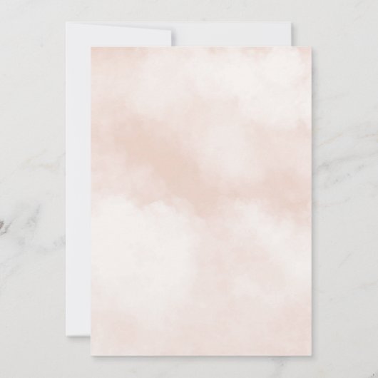 Happy Camper Boho Invitation Anniversaire (Dos)