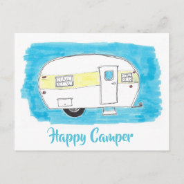 Happy Camper Briefkaart