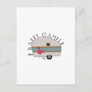 Happy Camper Briefkaart