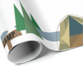 Happy Camper Cadeaupapier (Rol Hoek)