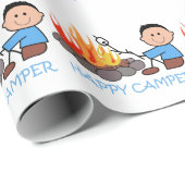 Happy Camper Cadeaupapier (Rol Hoek)