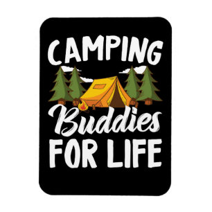 Happy Camper Camping Buddies for Life Magneet