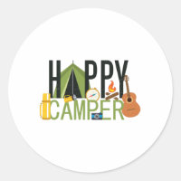 Happy Camper - Camping Lover-ontwerp