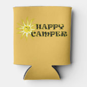 Happy Camper Camping Sunshine Koelbox Blikjeskoeler (Voorkant)