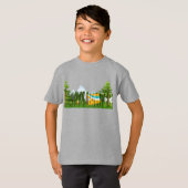 Happy Camper Camping T-shirt (Voorkant volledig)
