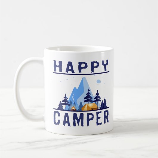 Happy Camper Classic Mug (Gauche)