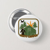 Happy Camper Classic Ronde Button 5,7 Cm (Voorkant /achterkant)