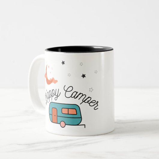 Happy Camper Coffee Mug (Devant gauche)