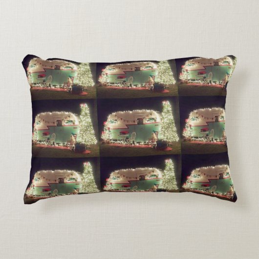 ***HAPPY CAMPER*** COUSSIN NOIR (Devant)