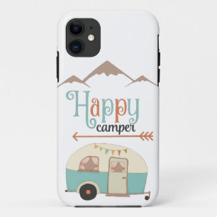 Happy Camper Cute RERV iPhone 11 Hoesje