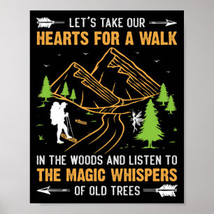 Happy Camper de Magic Whispers van oude bomen Poster