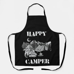 Happy Camper Funny Camping Schort