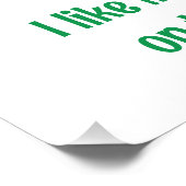 Happy Camper Glampers Cocktails Perfect Poster (Hoek)