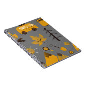 Happy Camper Gris et Carnet Jaune (Côté Droit)