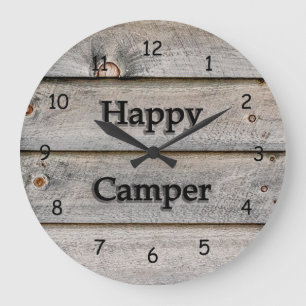 Happy Camper Grote Klok