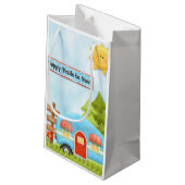 Happy Camper - Happy Trails voor je cadeautas (Achterkant Gekanteld)