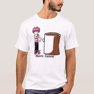 Happy Camper, in kleur T-shirt
