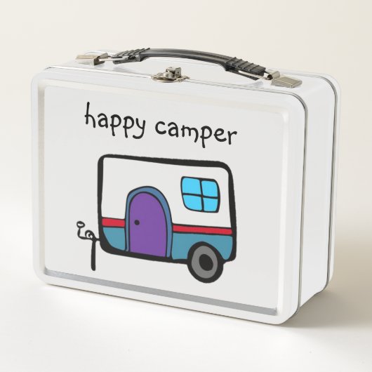 Happy Camper Lunch Box (Voorkant)