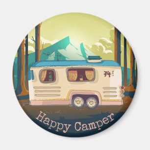 Happy Camper Magnet Magneet
