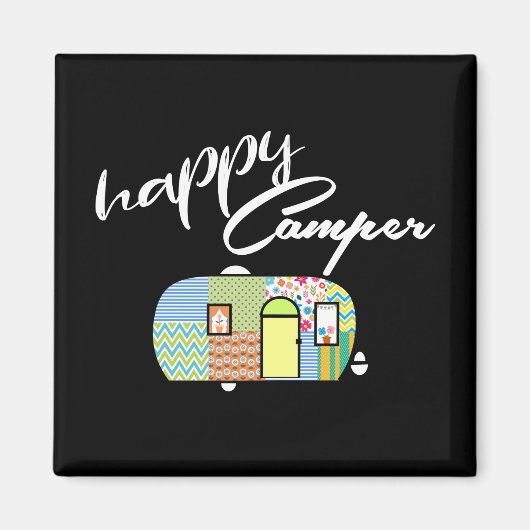 Happy Camper Magnets (Devant)