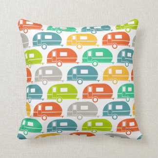 Happy Camper | Modern Camper Decor Brights 2 Kussen