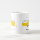 Happy Camper Mok - Geel (Center)