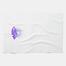 Happy Camper op een Theedoek