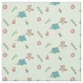 Happy Camper Pattern Stof (Swatch)